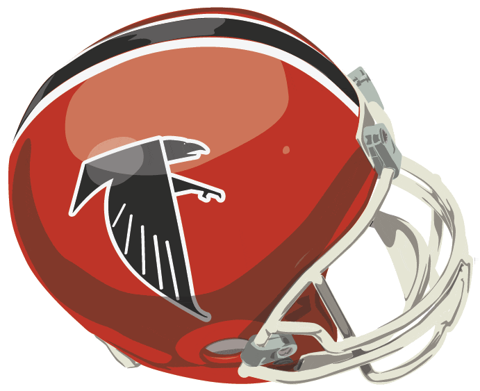 Atlanta Falcons 1978-1983 Helmet logo iron on transfers for clothing